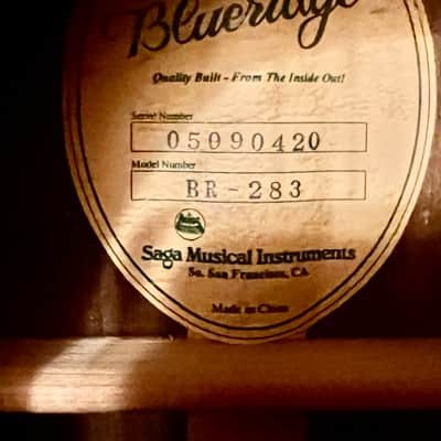 Blueridge BR 283 2004 - Brazillian Rosewood image 12