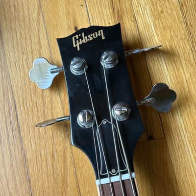 2012 Gibson Midtown Semi-Hollow Left Handed Electric Bass w/ OHSC image 6
