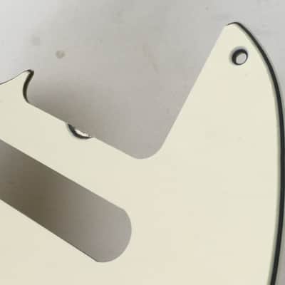 Vintage Spec Lefty Pickguard For Fender 62RI Cream 3 Ply Relic Off-White Tele 62 image 3