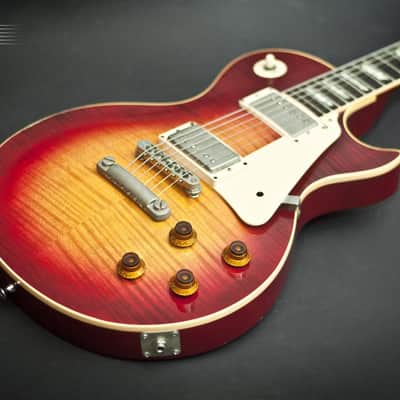 1981 Gibson Les Paul Heritage Series Standard 80 1980 Sunburst Pre Historic 1959 Reissue R9 59 Flame image 1