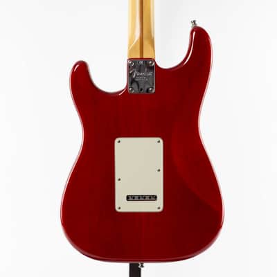Fender American Deluxe Stratocaster 2008 Trans Red image 5