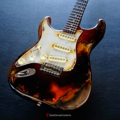 Fender Stratocaster 60th Anniversary Orange Heavy Aged Relic image 1