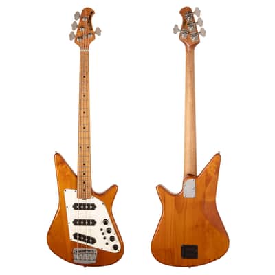 Ernie Ball Music Man Big Al SSS Bass Roasted Alder 2009 Natural image 2