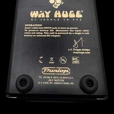 Way Huge WHE205HC Saucy Box HC Hard Clipping Overdrive 2015 - 2019 - Black / Brown X4294 image 5
