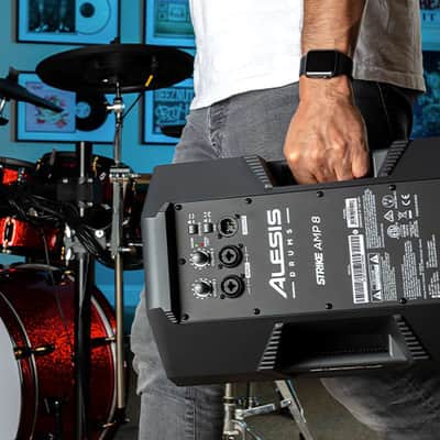 Alesis - Strike Amp 8 2000-watt Bluetooth Powered Drum Amplifier image 2