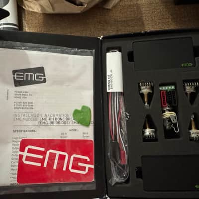 EMG KH-BB/SET Kirk Hammett Bone Breaker Humbucker Set 2010s - Black image 1