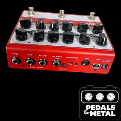 Friedman IR-J Jake E. Lee Signature Dual Tube Preamp 2024 - Present - Red / White X16380 image 4