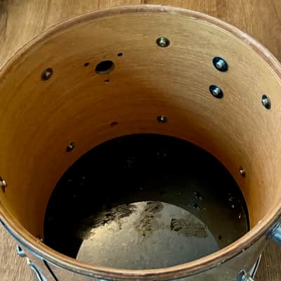 Mapex Mars 13" Rack Tom Drum Chrome Rewrap image 10