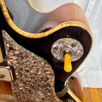 c. 1958 PREMIER BANTAM Deluxe E-704 Multivox Hollow Body Electric Guitar image 9