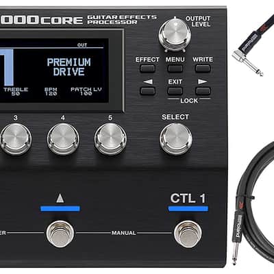 Boss GT-1000CORE Guitar Effects Processor w/ Instrument Cable image 1