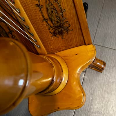Lyon and Healy Style 15 semi grand pedal harp rebuilt excellent image 7