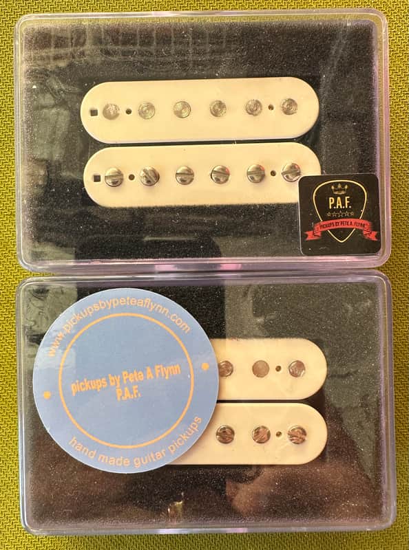 Pete A. Flynn PAF Humbuckers 2025 - Double White image 1