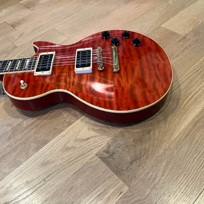 1996 Orville Les Paul RARE Matching Quilt Top Headstock USA Gibson Pickups Grover Tuners w/HSC 8.5 LBS image 8