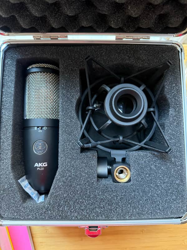AKG P420 Perception 420 Multi-Pattern Large-Diapraghm Condenser Microphone