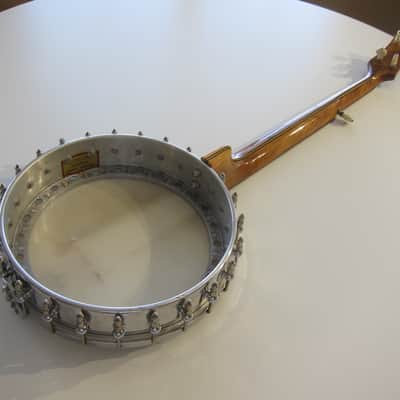 Gariepy 5 String Banjo Beautiful Original Condition Circa-1960s-Natural with Metal Pot image 10