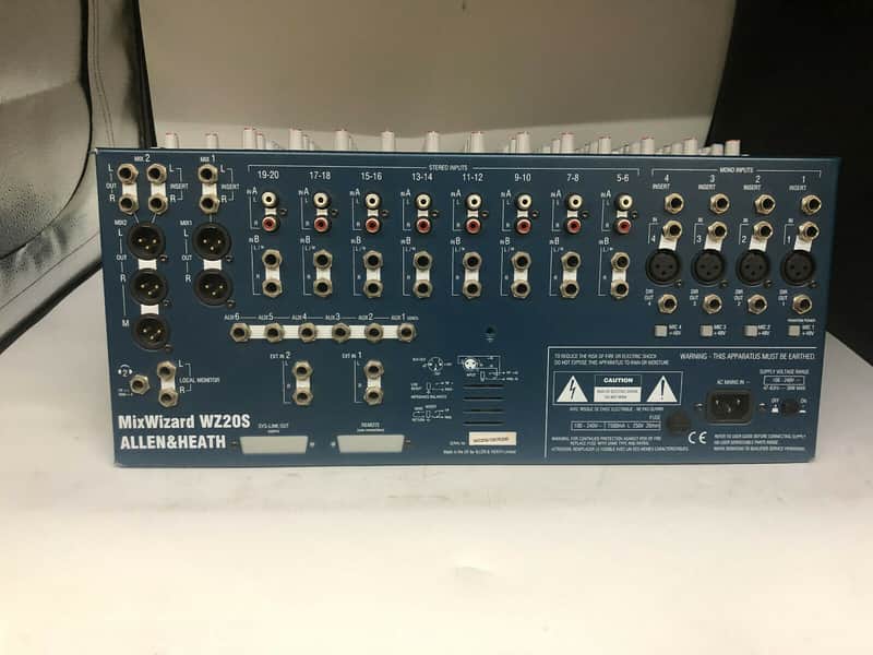 Allen & Heath WZ20S MixWizard Dual Stereo Mixer Mix Wizard - | Reverb