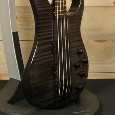 Peavey Cirrus 4 Flame Maple Transparent Black image 5