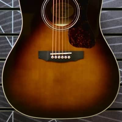 Guild Westerly DS-240 Memoir Slope Dreadnought Vintage Sunburst Acoustic Guitar image 6