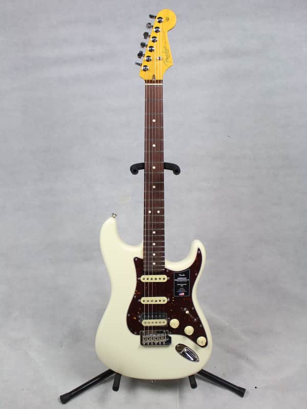 Fender American Professional II Stratocaster HSS Rosewood Fingerboard Olympic White w/ Case image 1