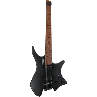 Strandberg Boden Standard N2.6 Headless Multi-Scale Guitar - Black Satin Metallic image 2
