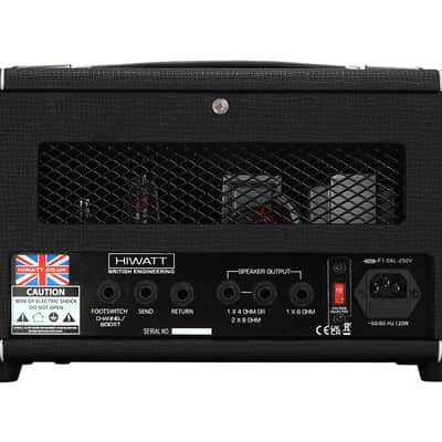 Hiwatt Hi-5 Head - 5W 2-Channel Lunchbox Head image 2