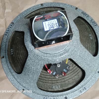 12" ALNICO SPEAKER 4,8, or 16 OHMS IN ONE SPEAKER! DUAL WIDE RANGE VOICE COILS! RIBBED CONE HEMPOPOTAMUS  HEMP FIBER CONE UNIVERSAL IMPEDANCES UNIT PMR SPEAKER image 8