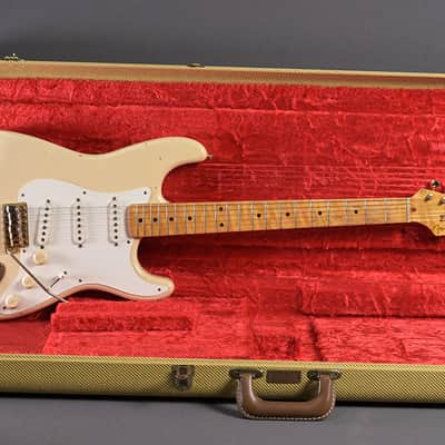 Fender Fender Custom Shop Stratocaster Cunetto Relic John Cruz 1996 - White Blonde image 2