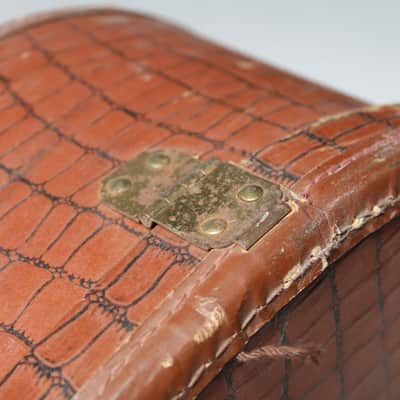 1950's Gibson LG-Style 'Alligator' Softshell Case Brown image 7