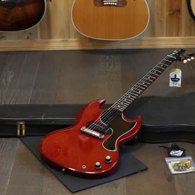 Owned & Played by Wilco's Jeff Tweedy! 1963 Gibson SG Junior Electric Guitar Cherry + OG Case image 1