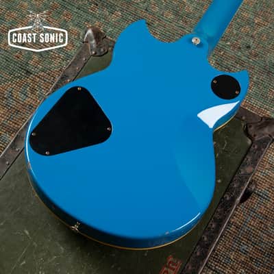 Rare! 1980 Yamaha SG2000 Limited Edition Masayoshi Takanaka Lagoon Blue Made in Japan neck trough image 10
