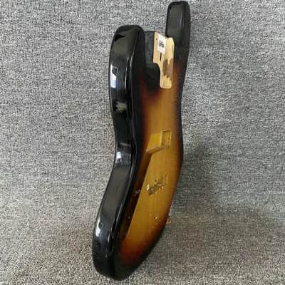 Lefty Tobacco Burst 4 String Jazz Bass Style Body image 6