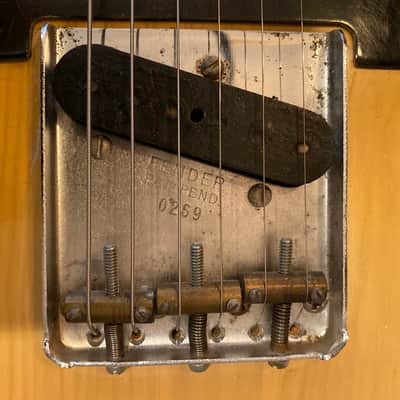 Very Early 1952 Fender Telecaster Blackguard Blonde - All Original image 7