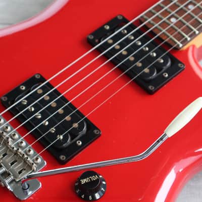 1985 Fender Squier ST-335 Contemporary Series Japan HH Stratocaster (Red) image 5