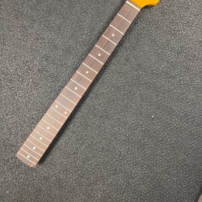 Guitar Neck Fits , Tele , Rosewood, 9.5 radius, Bone Nut Vintage Nitro image 2