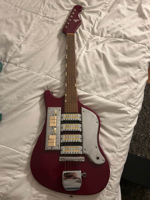 Teisco SS-4L 1962-1964 - Red image 1