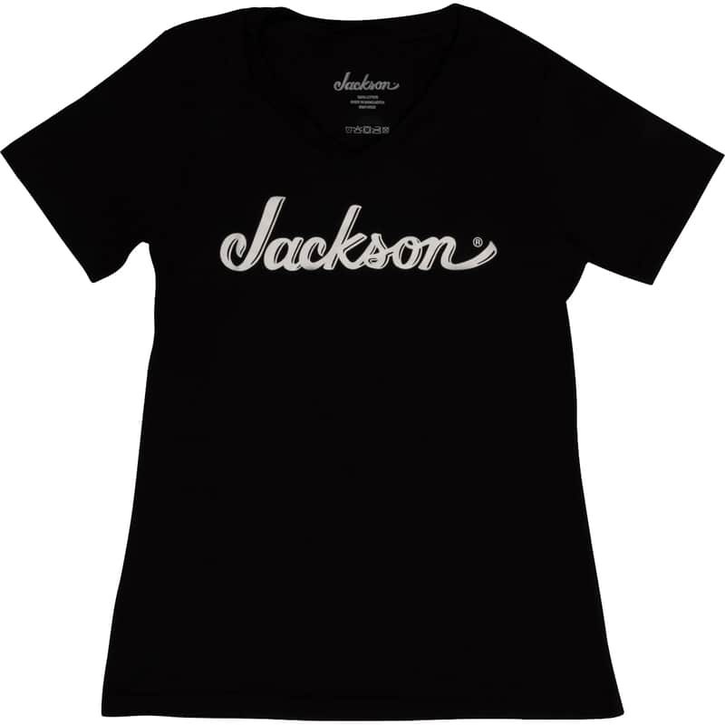 Mint Jackson Guitars Jackson Logo Women's T-Shirt, Black, XXL image 1