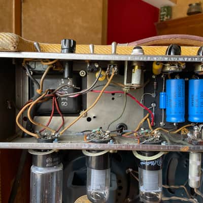 1956 Fender Super 5E4 Narrow Panel 18-Watt 2x10" image 11