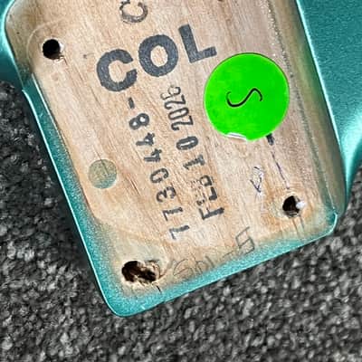 Fender American Pro Classic Stratocaster guitar body Alder Faded Sherwood Green image 2
