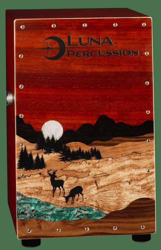 Luna Vista Deer Cajon Mahagony with bag, LPC VISTA DEER image 1