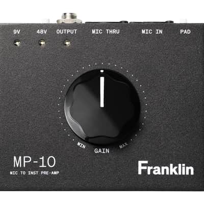 Franklin Audio MP-10 Mic to Instrument Pre-Amp