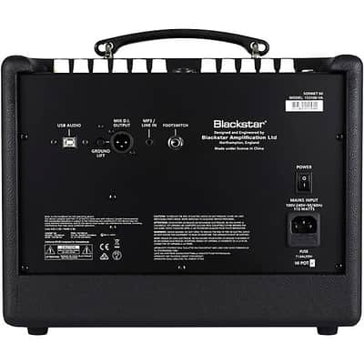 Blackstar SONN60BK Sonnet 60 Black 60W Acoustic Guitar Amplifier image 3