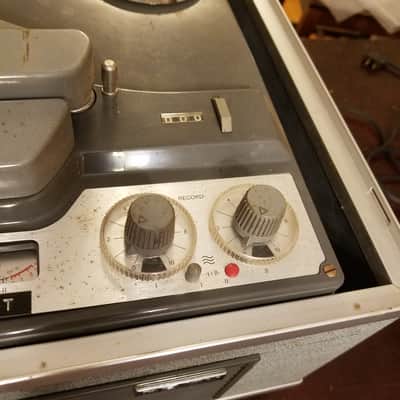Revox G36 All-Tube Reel to Reel R2R magnetic tape recorder 10" 7" 1960s - Grey image 5