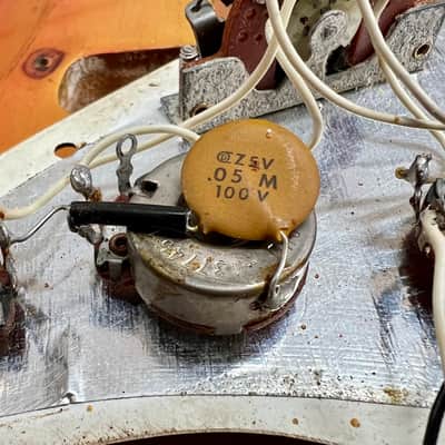 Fender Stratocaster c 1974 Sunburst original vintage USA strat 1973 3tsb image 23
