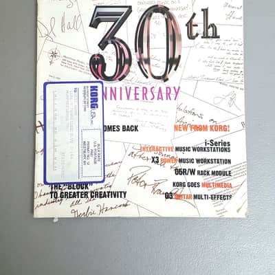 Korg Proview Magazine - Issue 3 Summer 1993 - 30th Anniversary, X3, 05R/W