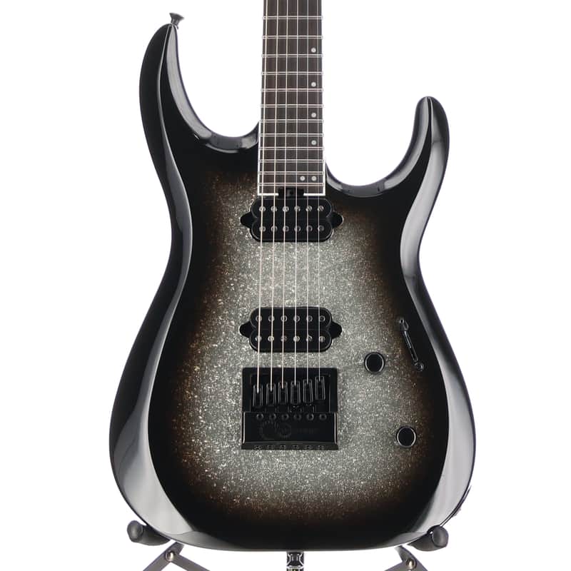Jackson Pro Plus Series DK Modern EVTN6, Ebony Fingerboard, Silver Sparkle (AA2) (00028)