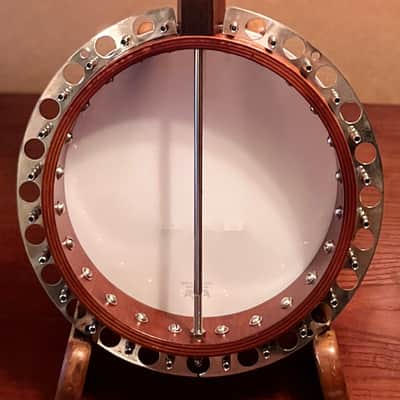 OME Grubstake five string banjo 1973 - Mahogany image 3
