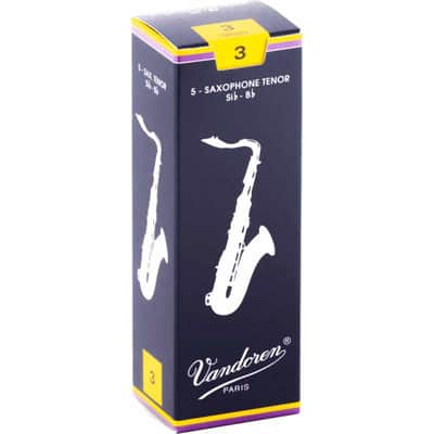 Vandoren SR223 Anches saxophone ténor Traditionnelles force 3 image 1