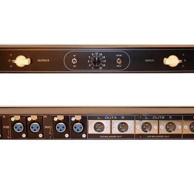 Passive Stereo Balanced 6x6 Studio Monitor Controller XLR - Customize Your Rackmount Device! image 3