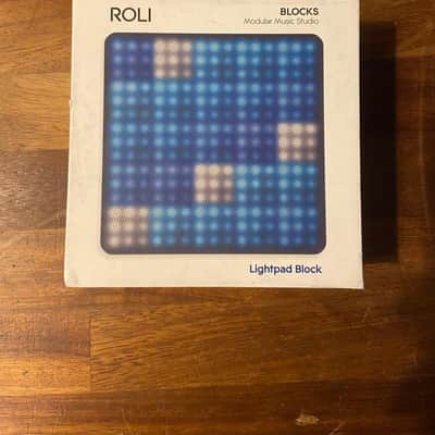 ROLI Lightpad Block Bluetooth MIDI Control Surface 2010s - Black image 2