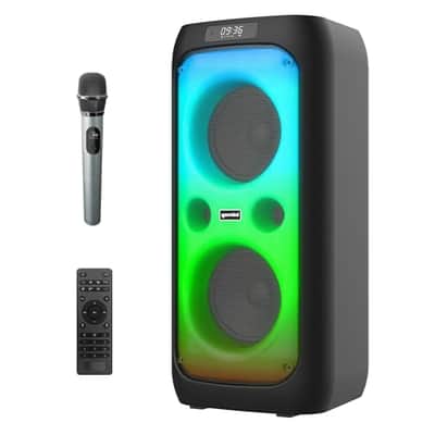 Gemini Sound GGO Series Portable Bluetooth Boomboxes with LED Party Lighting, TWS Pairing, Wireless Mic, and Rechargeable Battery - 100W 6.5" (GGO-650L) & 200W Dual 6.5" (GGO-2650L) image 1